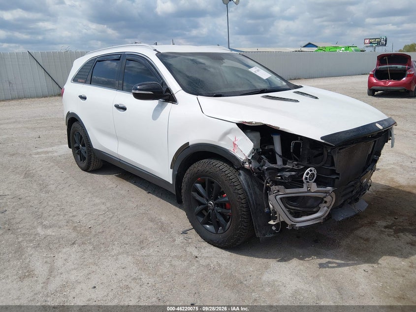 2017 Kia Sorento 2.4L Lx, Перёд, IAAI, VIN 5XYPG4A34HG266850