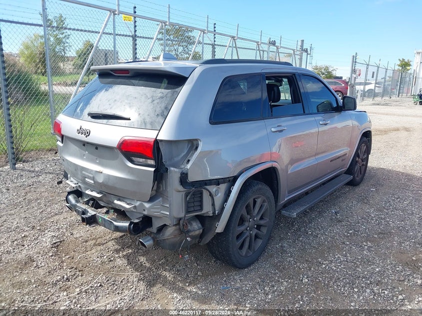 Vin: 1c4rjfbgxhc646898, lot: 46720040, jeep grand cherokee limited 75th anniversary edition 4x4 20174