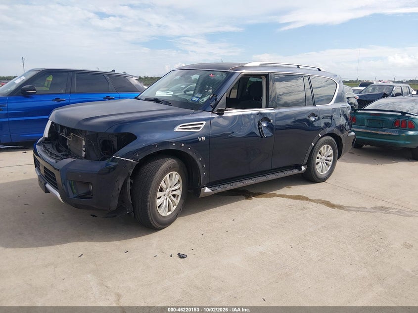 Vin: jn8ay2nd4jx002366, lot: 46720076, nissan armada sv 20182