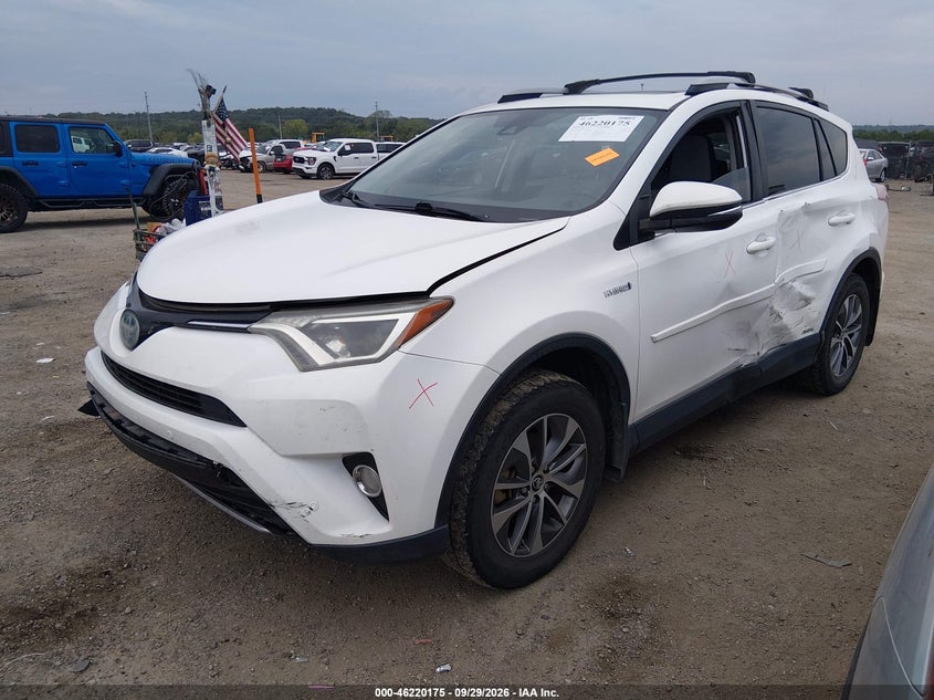 Vin: jtmrjrev6hd117695, lot: 46720098, toyota rav4 hybrid xle 20172