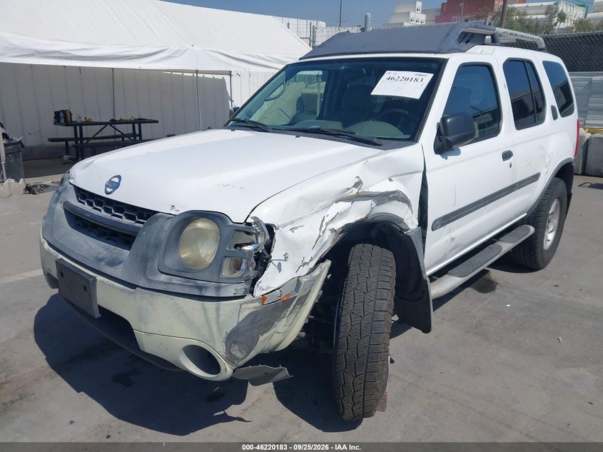 NISSAN XTERRA 2002 VIN 5N1ED28T82C606339