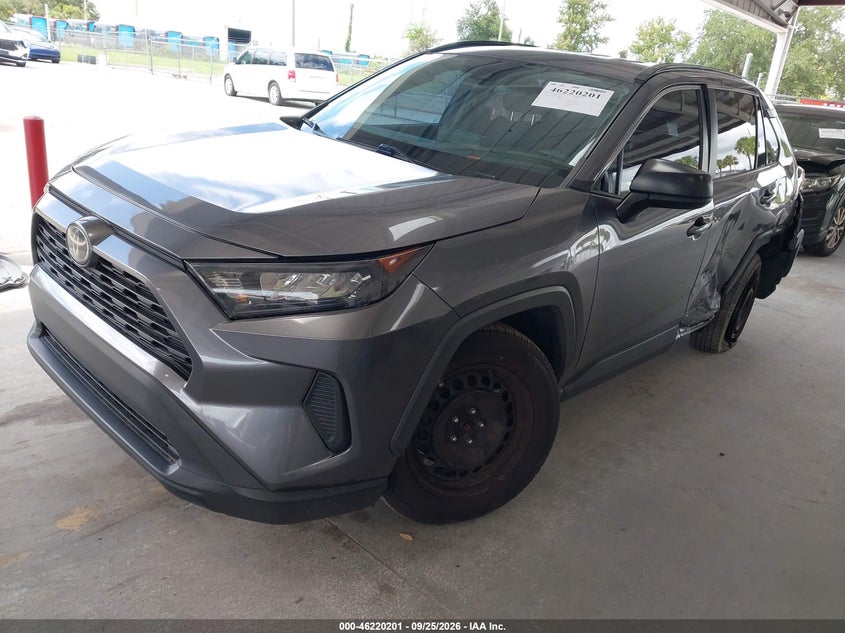 2019 Toyota RAV 4, Лівий зад, IAAI, VIN 2T3H1RFV9KW055648 — фото 2