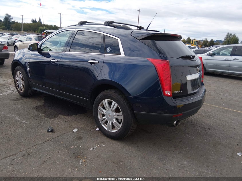Vin: 3gyfndey4as541557, lot: 46720132, cadillac srx luxury collection 20103