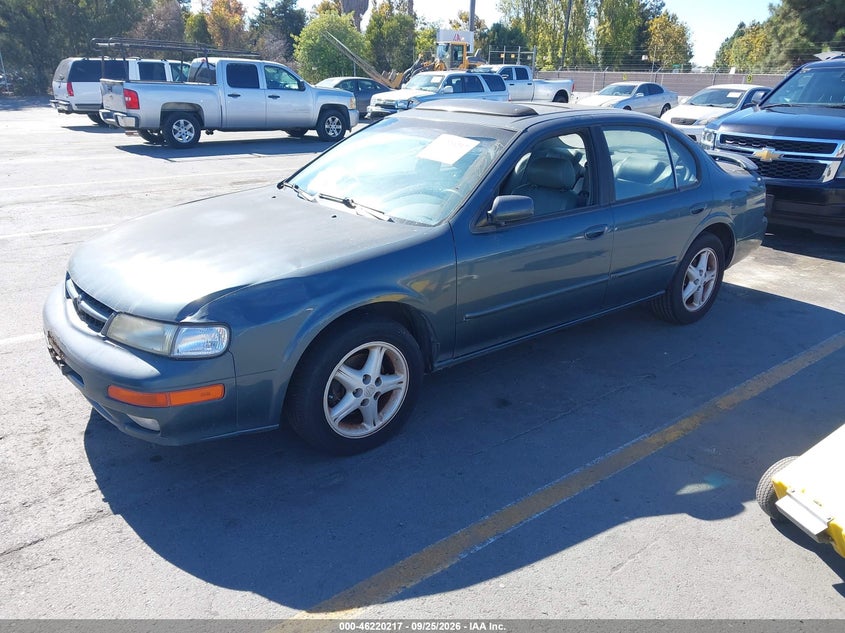 1999 Nissan Maxima Gle/Gxe/Se/Se-L, Обычный износ, IAAI, VIN JN1CA21A0XT703087 — фото 2