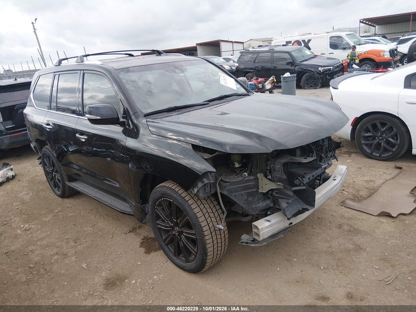 Vin: jtjhy7ax6k4290950, lot: 46720151, lexus lx 570 three-row 20191