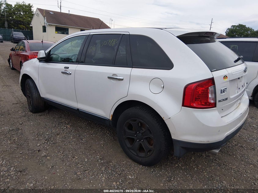Vin: 2fmdk4jc7bba44750, lot: 46720193, ford edge sel 20113