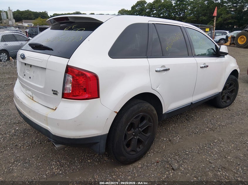 Vin: 2fmdk4jc7bba44750, lot: 46720193, ford edge sel 20114