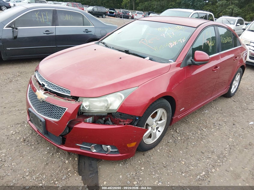 2011 Chevrolet Cruze, Удар спереду, IAAI, VIN 1G1PF5S96B7197653 — фото 2