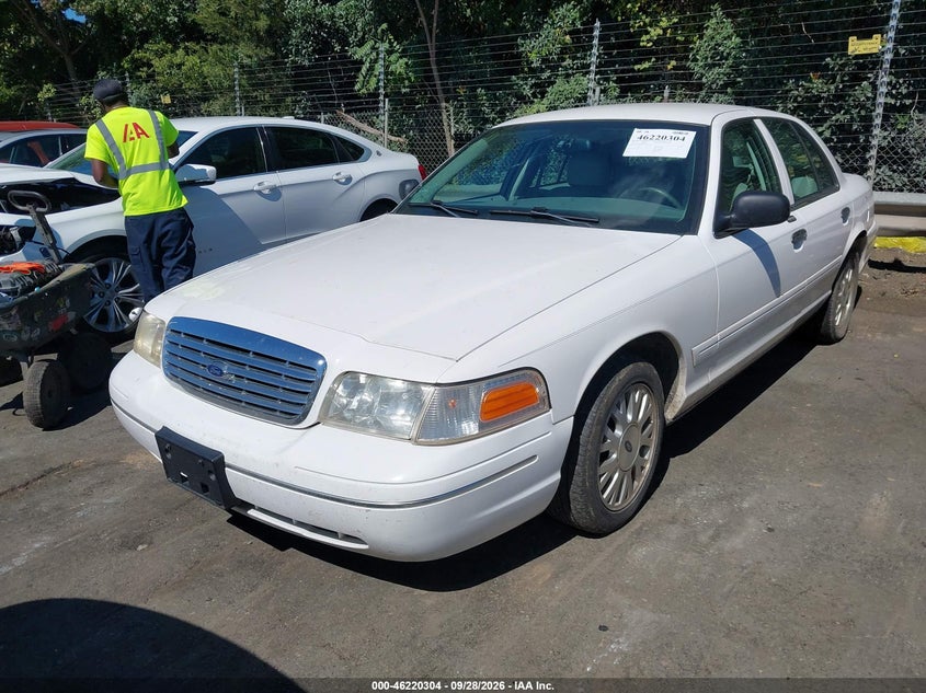 2003 Ford Crown Victoria Lx, Правый зад, IAAI, VIN 2FAFP74WX3X191712 — фото 2
