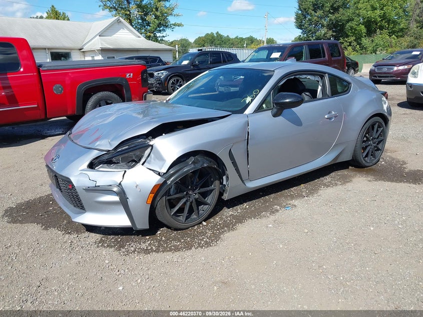Vin: jf1znbf17n8750885, lot: 46720293, toyota gr86 premium 20222