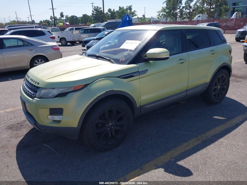 Vin: salvr2bg6ch628676, lot: 46720295, land rover range rover evoque pure plus 20122