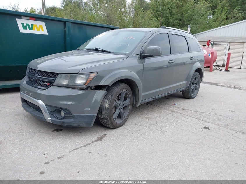 Vin: 3c4pdcgb3lt212796, lot: 46720335, dodge journey crossroad 20202