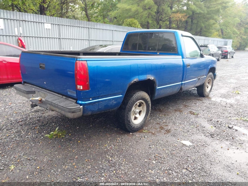 GMC SIERRA 1993 VIN 1GTDC14Z4PE555473