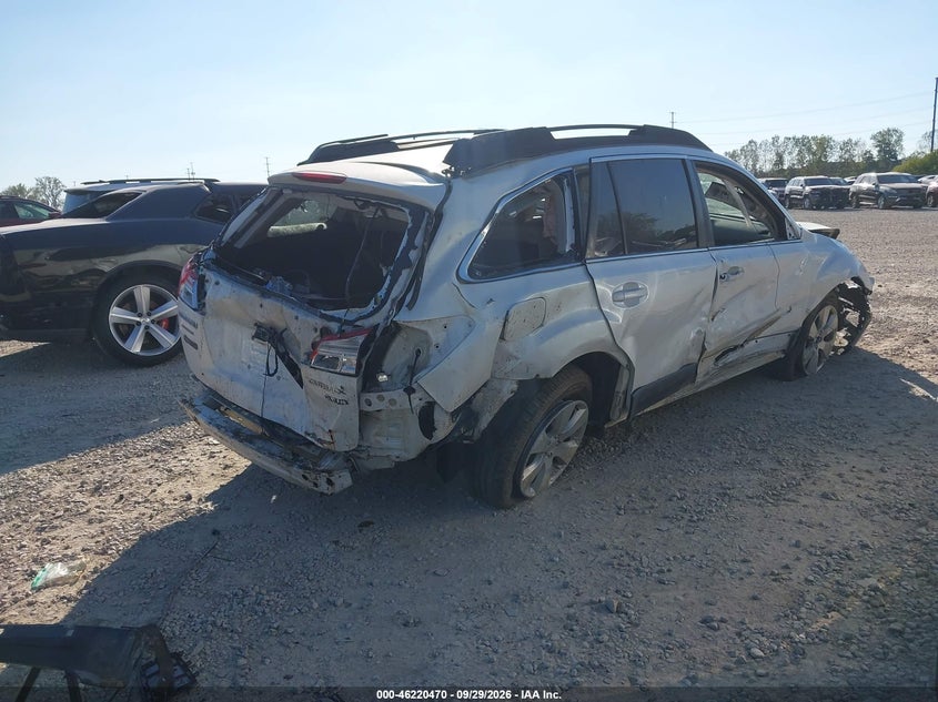 SUBARU OUTBACK 2012 VIN 4S4BRCCC1C3262565