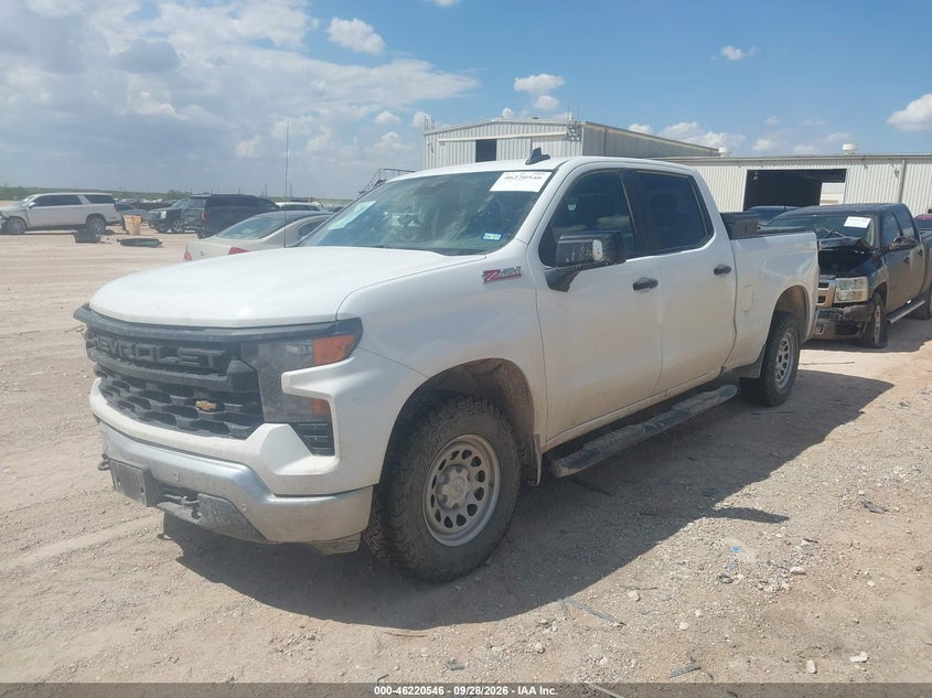 Vin: 3gcukaed6sg366282, lot: 46720535, chevrolet silverado 1500 4wd  standard bed wt 20252