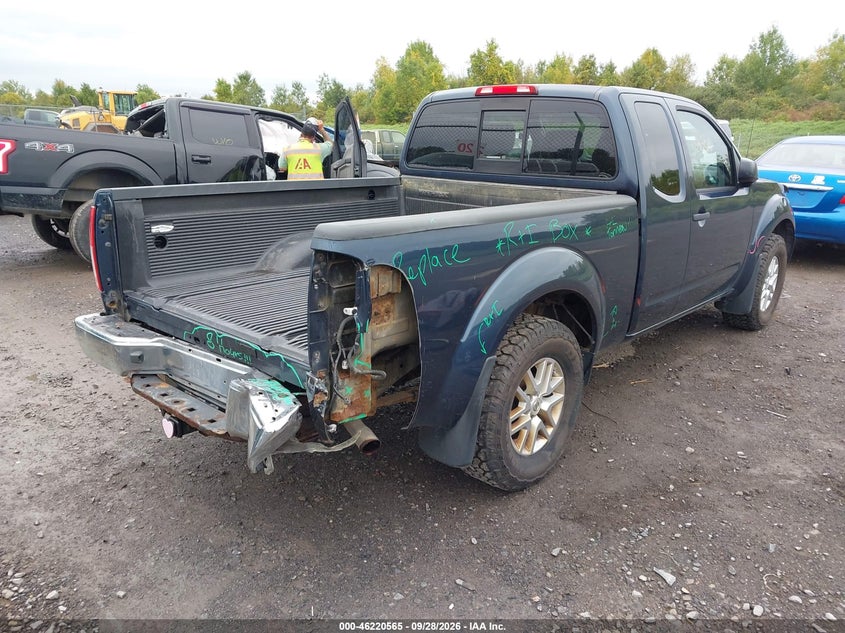 Vin: 1n6ad0cw4fn745576, lot: 46720553, nissan frontier sv 20154