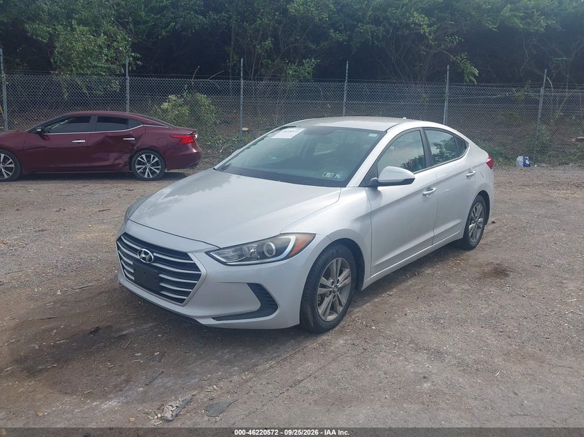 Vin: 5npd84lfxjh238329, lot: 46720560, hyundai elantra sel 20182