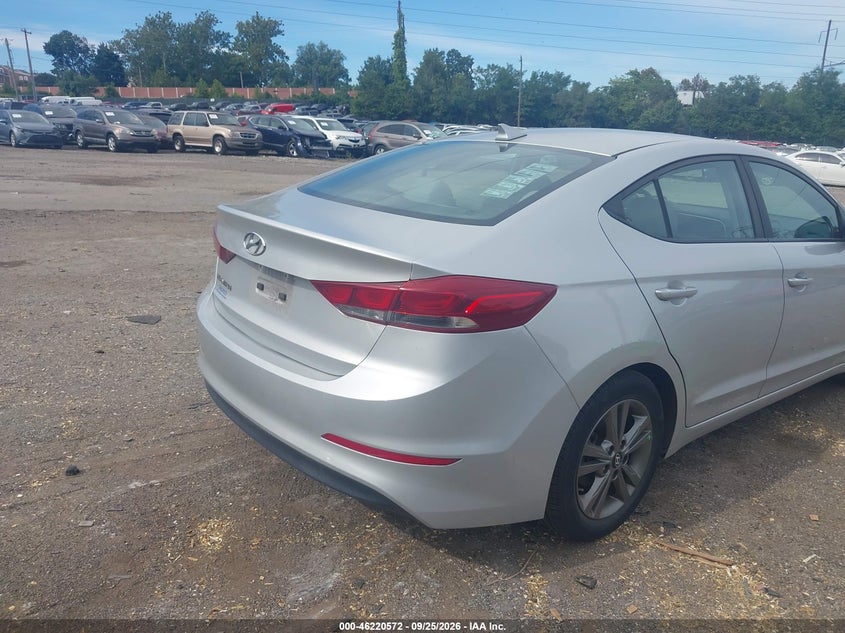 Vin: 5npd84lfxjh238329, lot: 46720560, hyundai elantra sel 20184