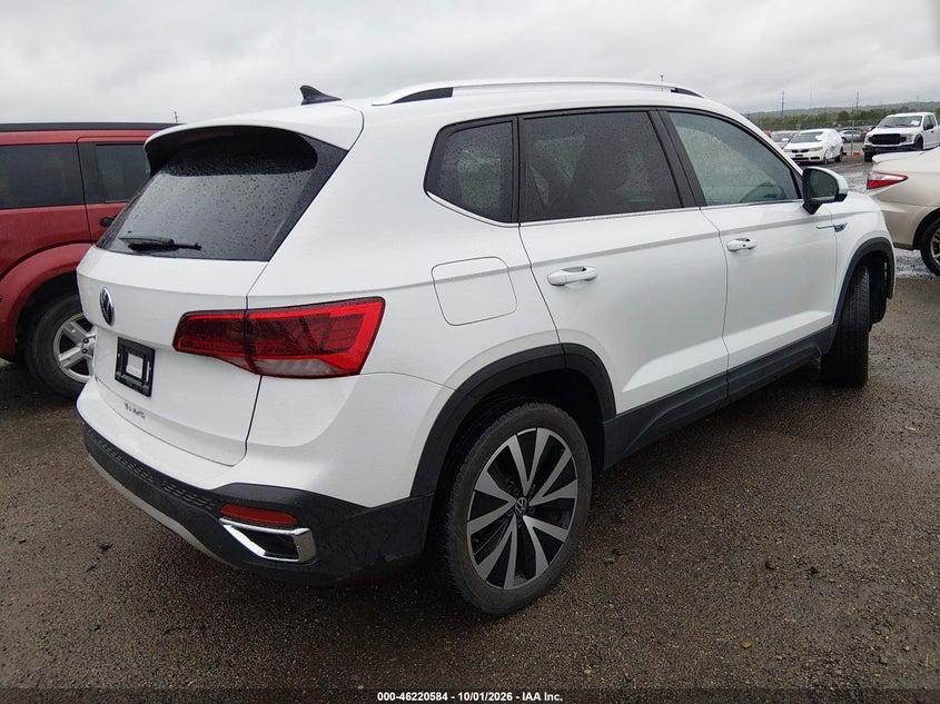 Vin: 3vvsx7b21pm319749, lot: 46720573, volkswagen taos 1.5t se 20234
