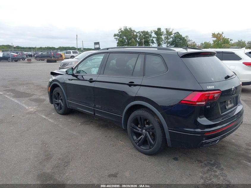 Vin: 3vv8b7ax9rm137791, lot: 46720583, volkswagen tiguan 2.0t se r-line black 20243