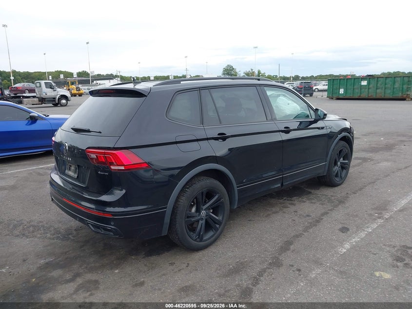Vin: 3vv8b7ax9rm137791, lot: 46720583, volkswagen tiguan 2.0t se r-line black 20244
