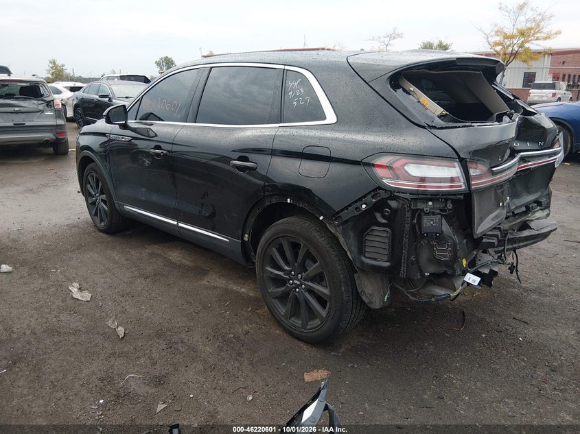 Vin: 2lmpj8k94pbl08450, lot: 46720589, lincoln nautilus reserve 20233