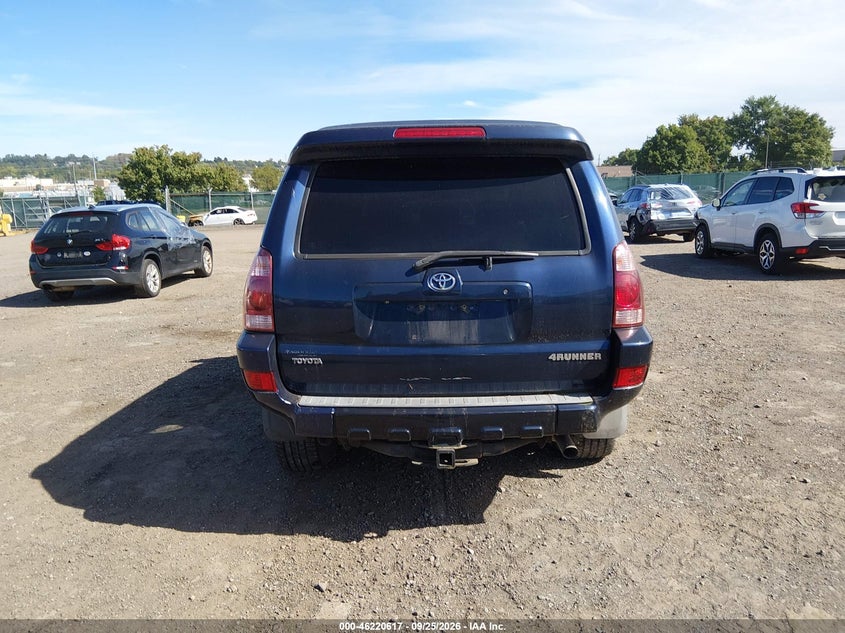 TOYOTA 4RUNNER 2005 VIN JTEBT17R258024654