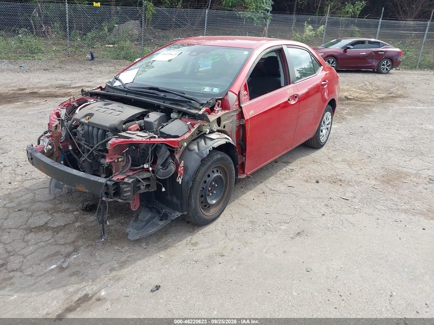 2019 Toyota Corolla, Удар спереду, IAAI, VIN 5YFBURHE4KP941302 — фото 2