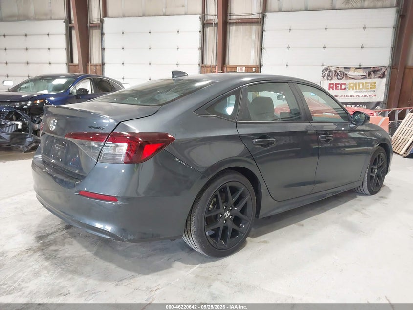 Vin: 2hgfe4f82th313892, lot: 46720630, honda civic hybrid sport/sport touring 20264