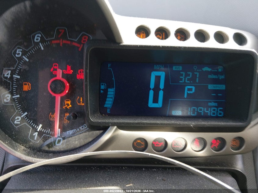 CHEVROLET SONIC 2014 VIN 1G1JC5SG5E4232377