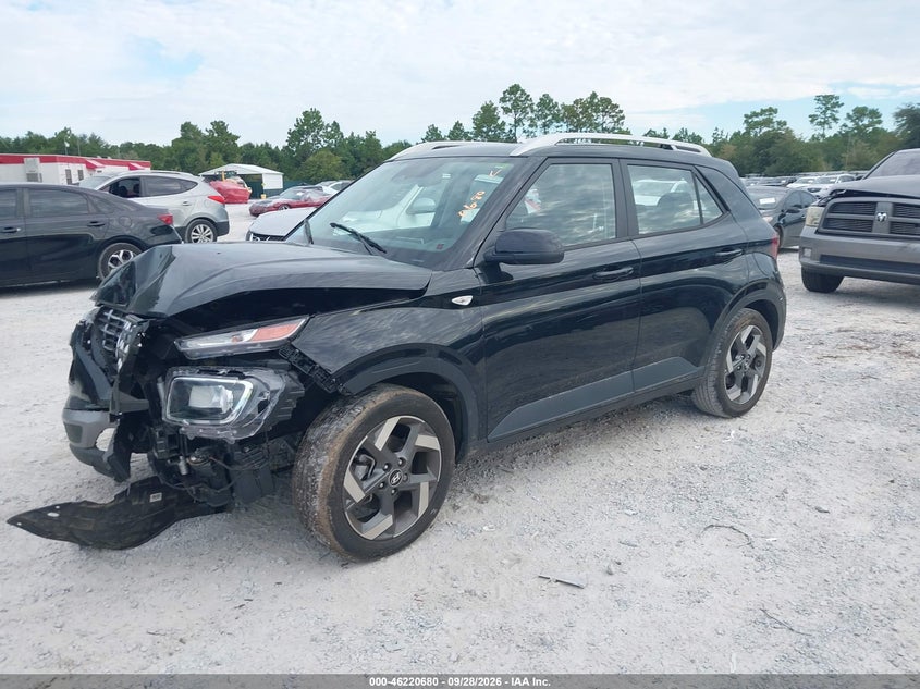 2024 Hyundai Venue, Front End, IAAI, VIN KMHRC8A38RU314387 — photo 2