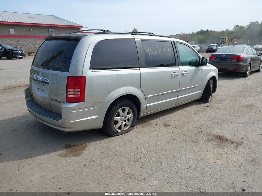 Vin: 2a4rr8dxxar375124, lot: 46720679, chrysler town & country touring plus 20104