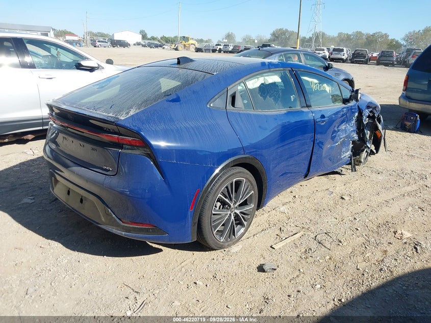 Vin: jtdadabu5r3010680, lot: 46720707, toyota prius xle awd-e 20244