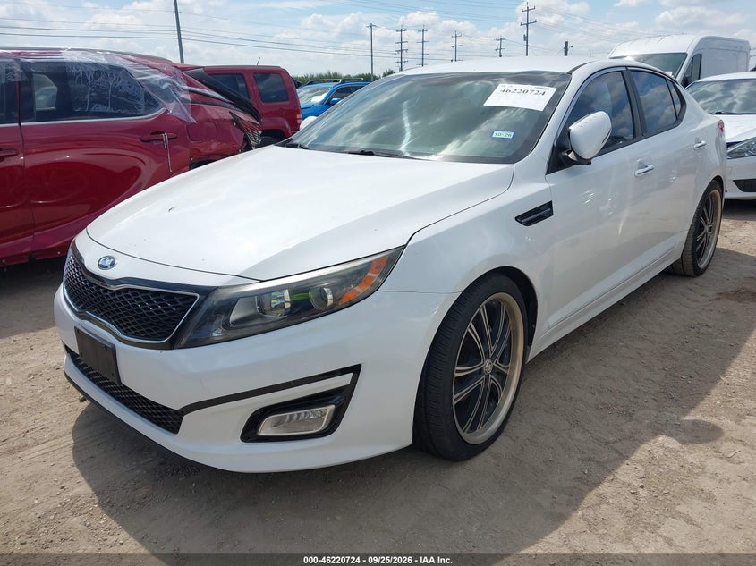 2015 Kia Optima, Звичайний знос, IAAI, VIN 5XXGM4A79FG510053 — фото 2