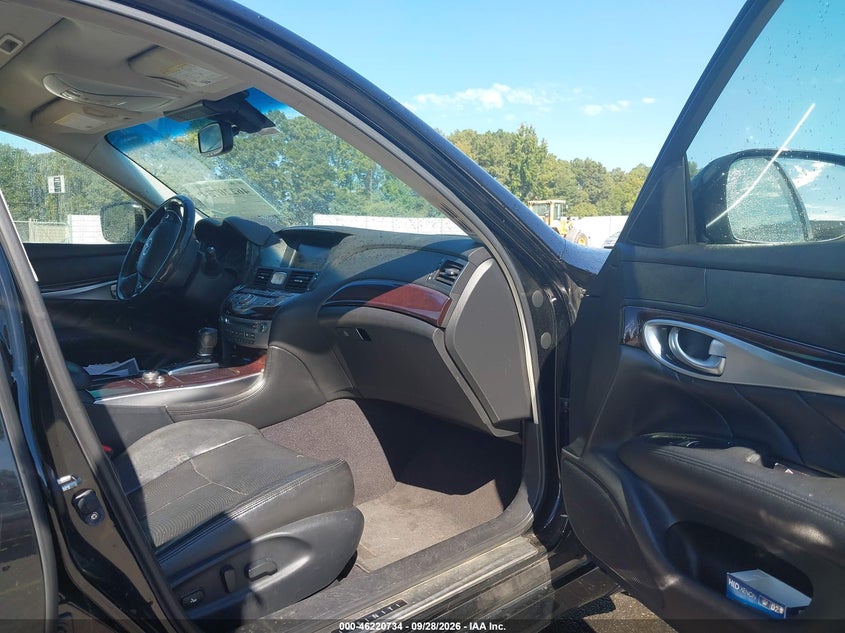 INFINITI M37X 2013 VIN JN1BY1AR5DM602561