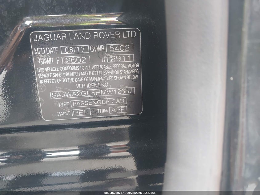 2017 JAGUAR XJ XJL SUPERCHARGED · Фото 9