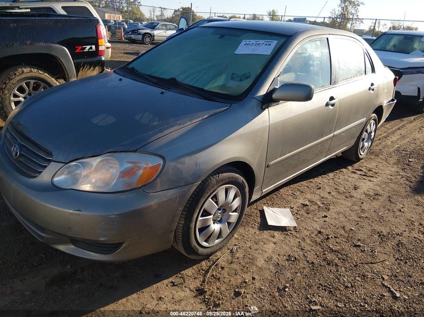 TOYOTA COROLLA 2004 VIN 1NXBR32E14Z228592