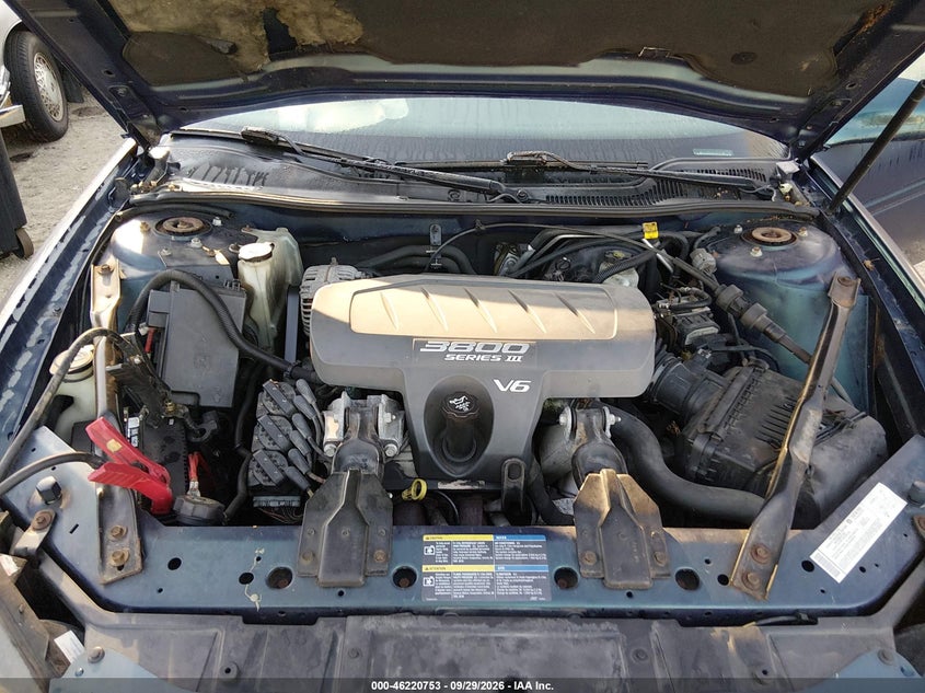 PONTIAC GRAND PRIX 2005 VIN 2G2WS522X51291901