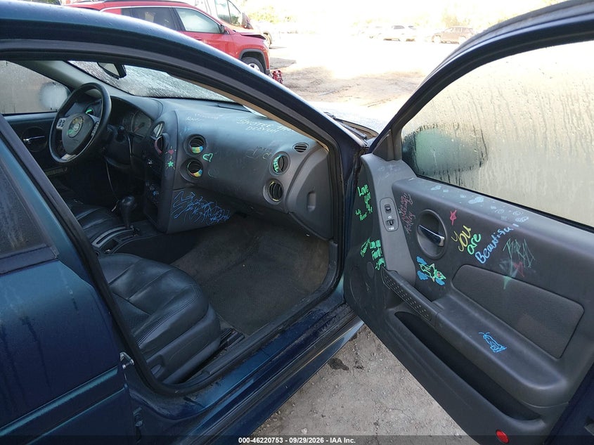 PONTIAC GRAND PRIX 2005 VIN 2G2WS522X51291901