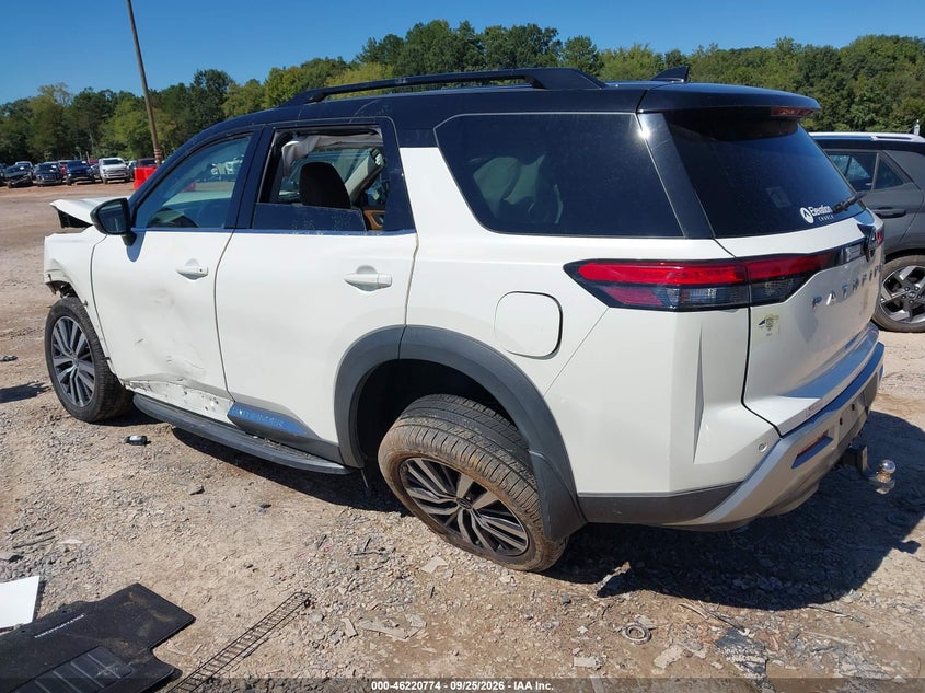 Vin: 5n1dr3dk7nc222251, lot: 46720762, nissan pathfinder platinum 4wd 20223