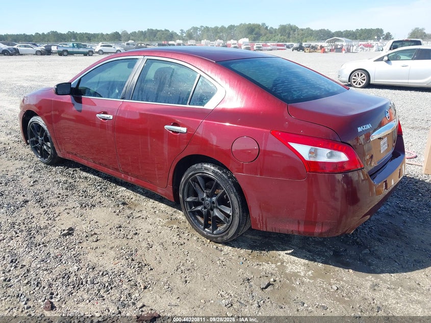 NISSAN MAXIMA 2009 VIN 1N4AA51E69C838964