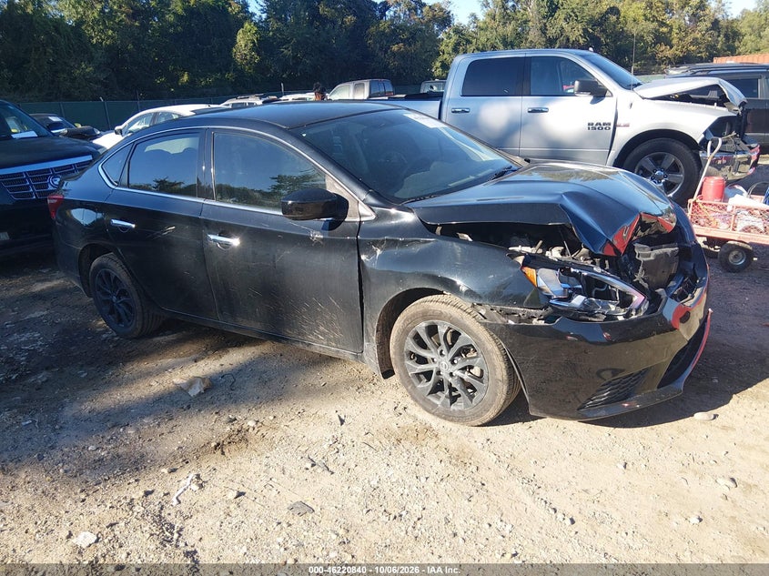 Vin: 3n1ab7ap0jy300036, lot: 46720828, nissan sentra s 20181