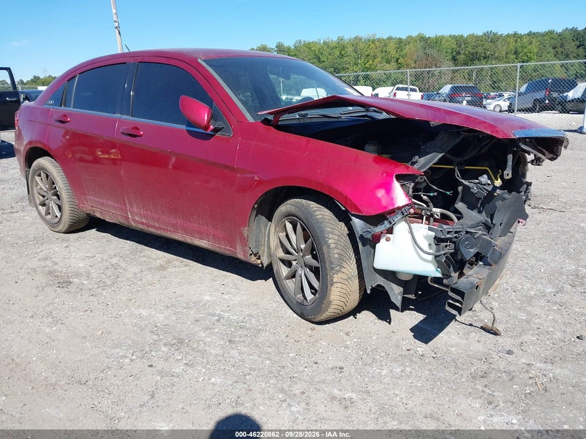 Vin: 1c3ccbbb1cn108525, lot: 46720850, chrysler 200 touring 2012 img_1