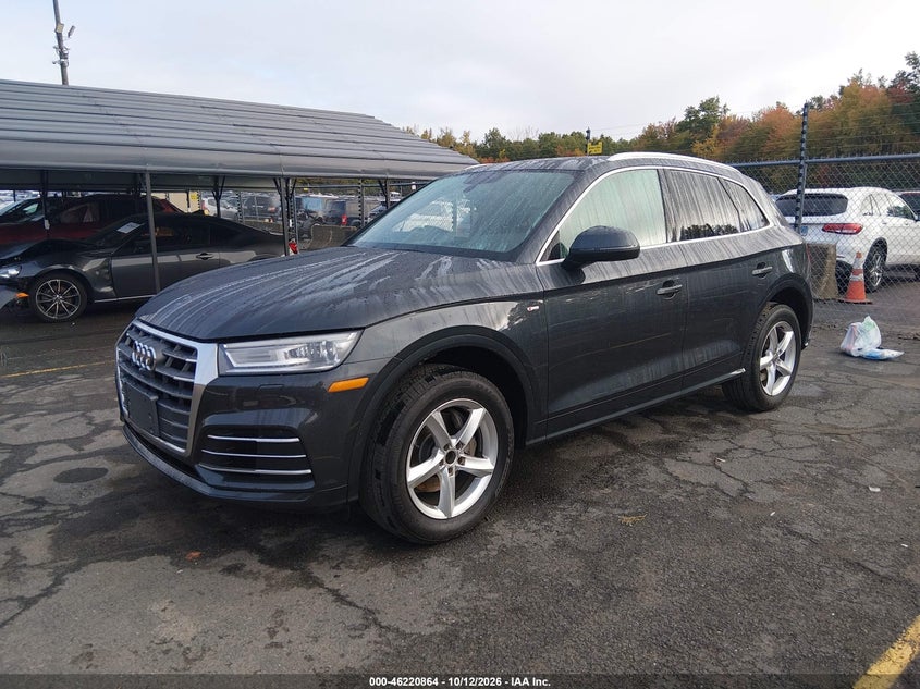 Vin: wa1enafy1j2152010, lot: 46720852, audi q5 2.0t tech premium 20182