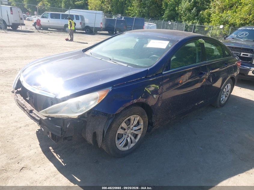2011 Hyundai Sonata, Звичайний знос, IAAI, VIN 5NPEB4AC8BH183895 — фото 2
