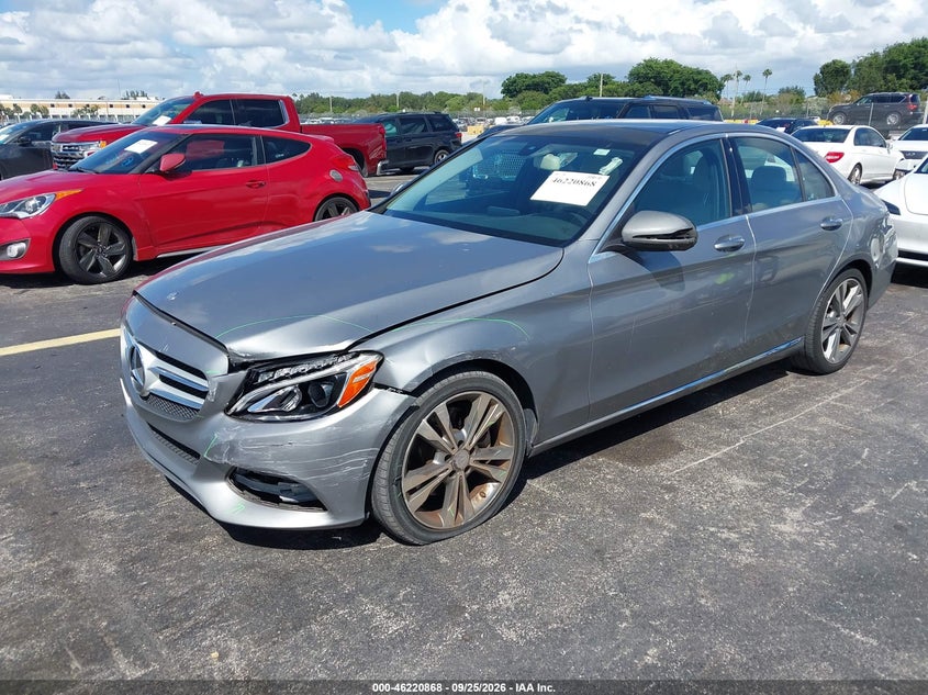 Vin: 55swf4jb8fu059418, lot: 46720856, mercedes-benz c-class c 300 20152