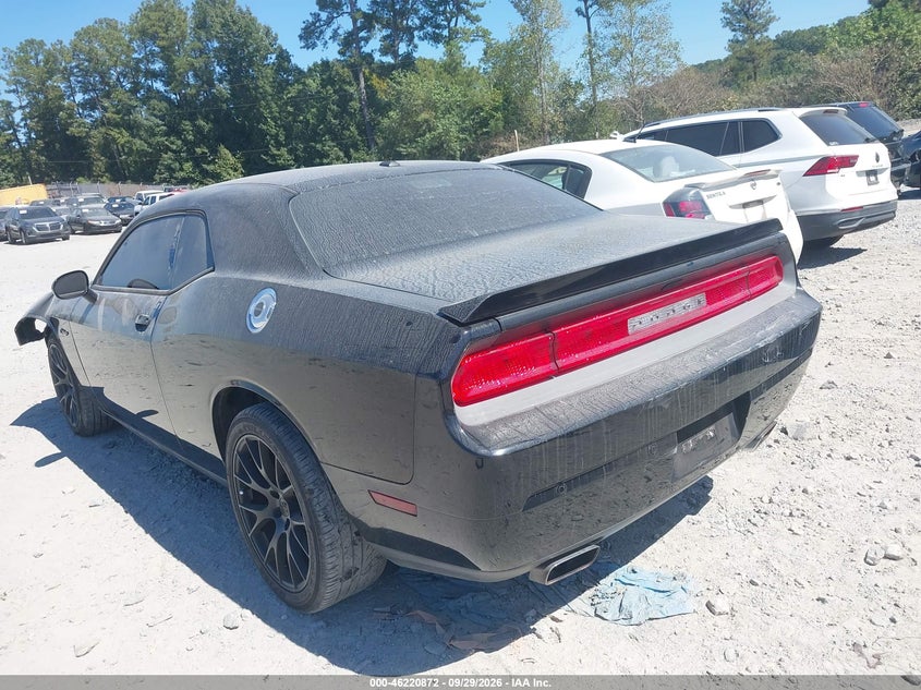 Vin: 2c3cdybt5eh258058, lot: 46720860, dodge challenger r/t 20143