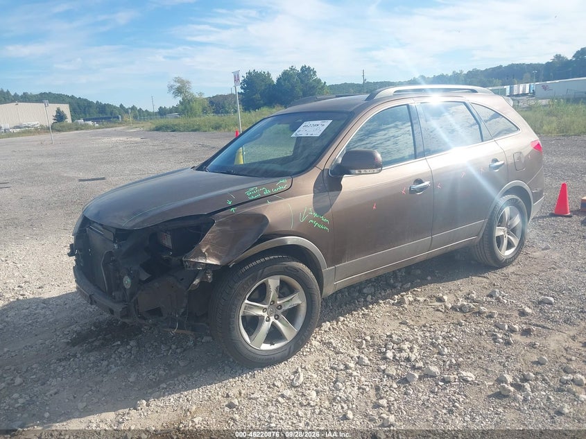 Vin: km8nu4ccxau127061, lot: 46720864, hyundai veracruz limited 20102