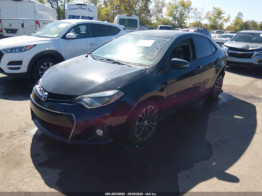 TOYOTA COROLLA 2015 VIN 2T1BURHE8FC405927