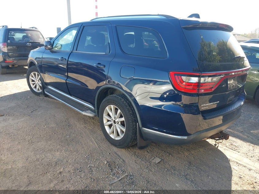 Vin: 1c4rdjag0ec503577, lot: 46720869, dodge durango sxt 20143